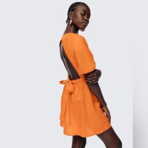 Reformation Irwin Linen Dress - Size 2